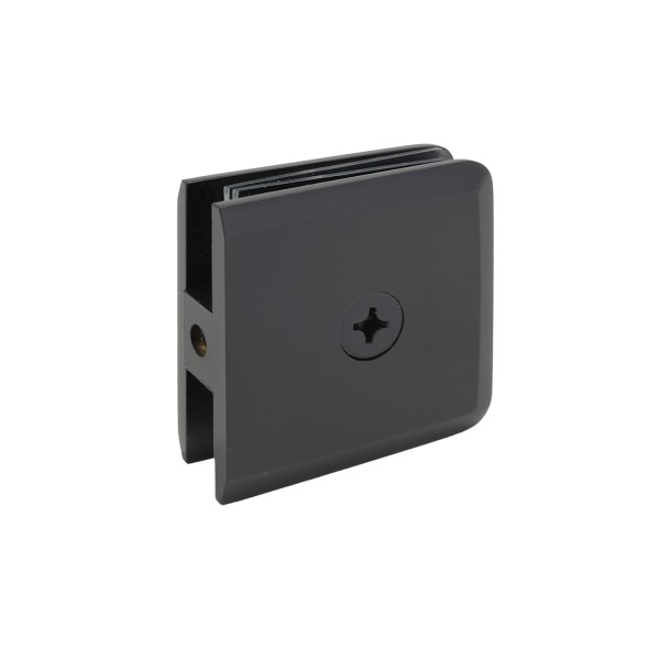 CBCU4 Fixed Panel Beveled, Wall / Ceiling Mount Heavy Duty Glass U Clamp